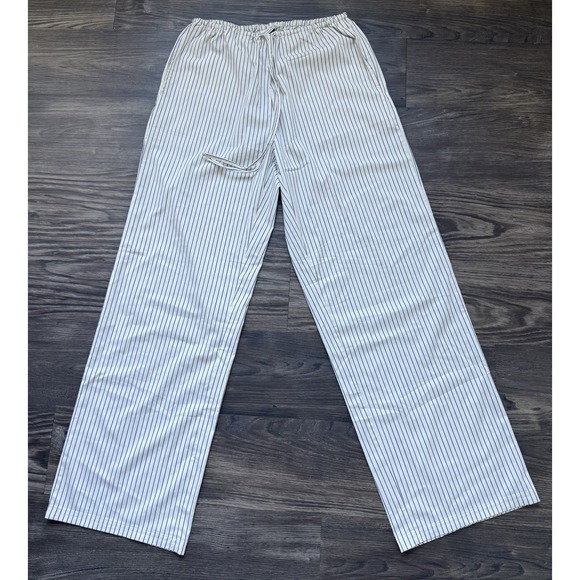 American Eagle Outfitters Pants - SOLD
 Wide Leg PJ Pant‎ Stripe Pockets Y2K Inspired XXS Oversized Cappuccino
